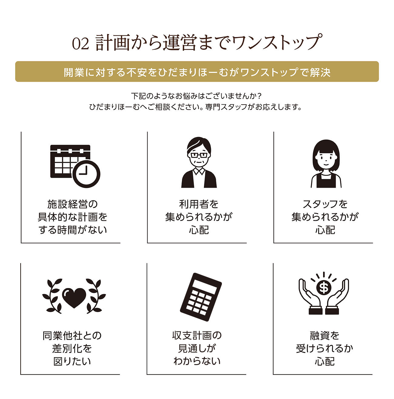 02 計画から運営までワンストップ